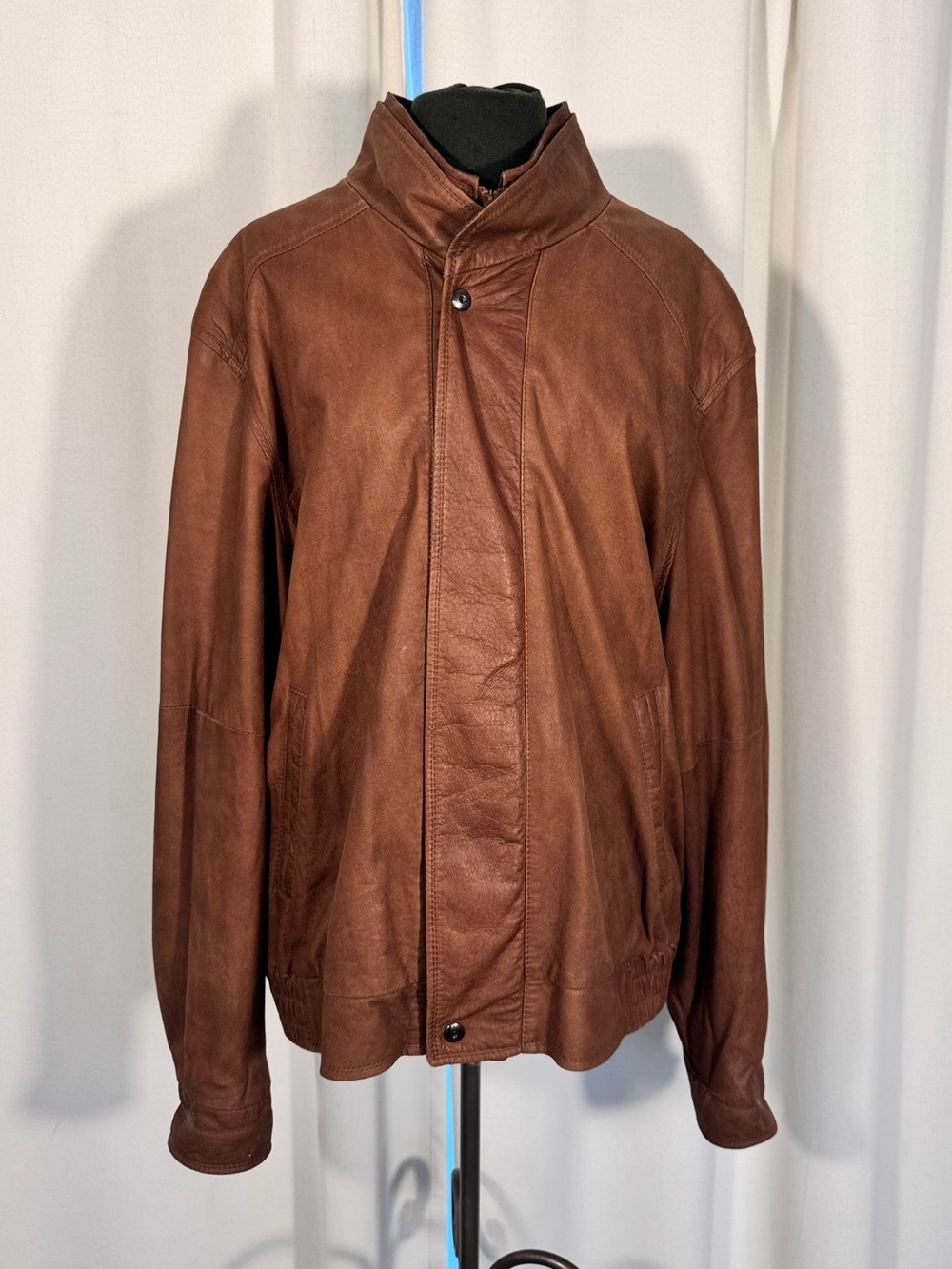 Johnston & Murphy Brown Leather Jacket